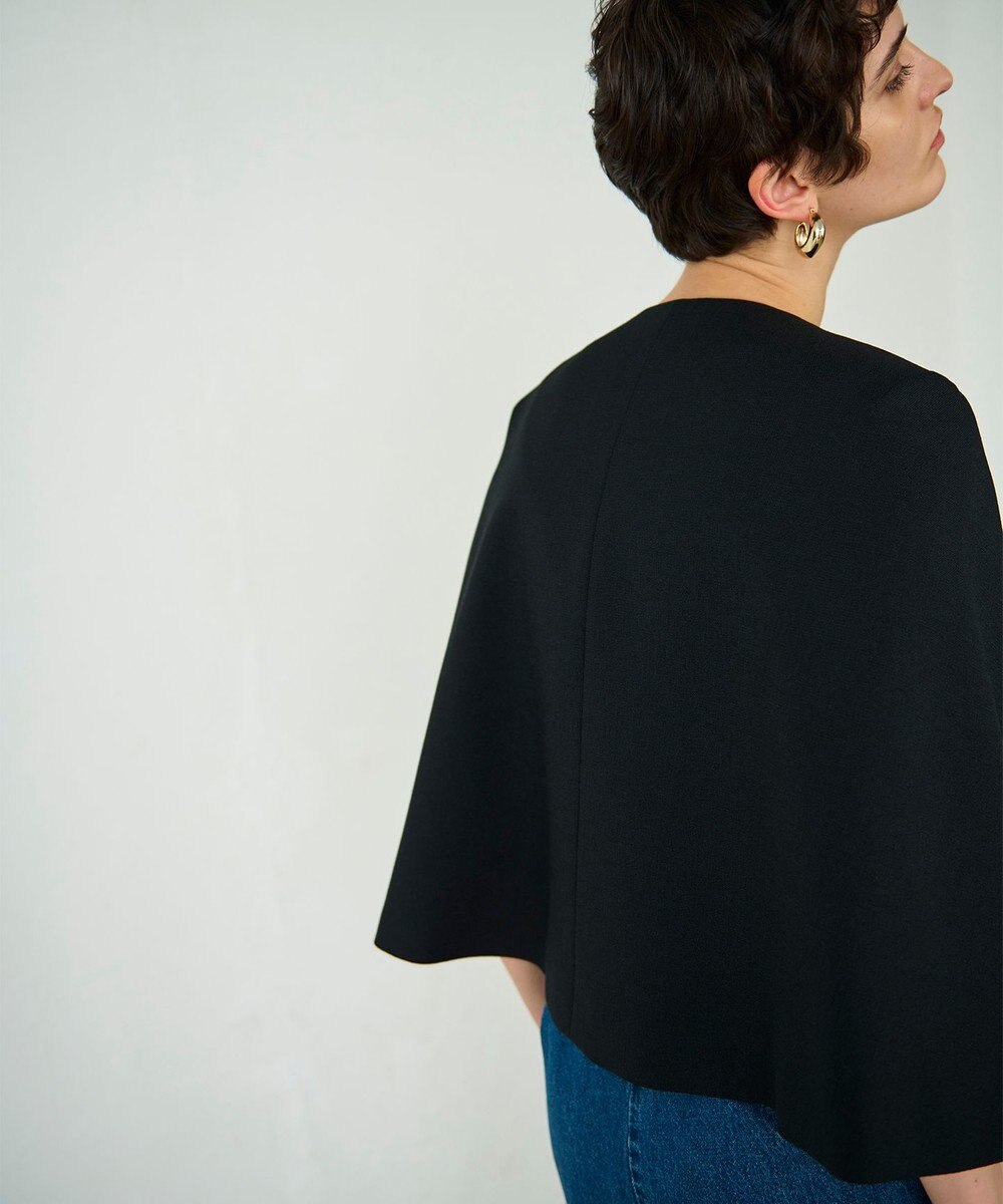 GRACE CONTINENTAL ケープスリーブジャケット 