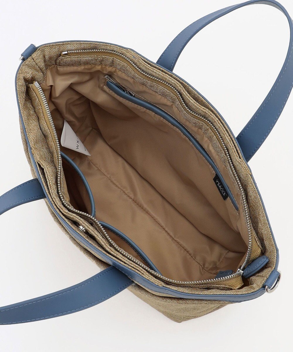 Y'SACCS リネンライク　イニシャルトート　Sサイズ 