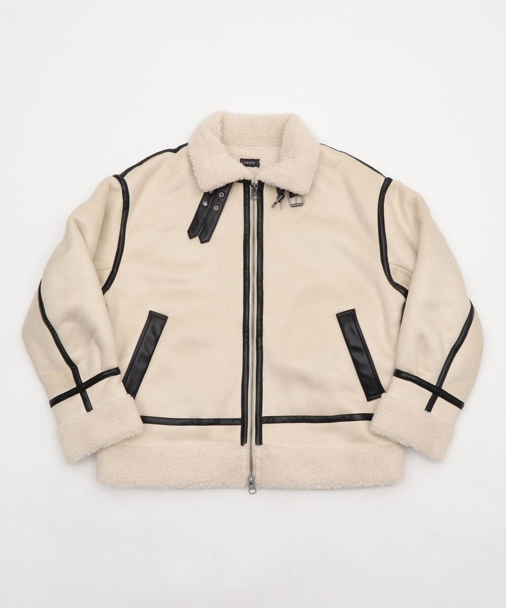 WEGO 【25年秋冬新作/ユニセックス着用ITEM/MLサイズ展開】B－3ジャケット 