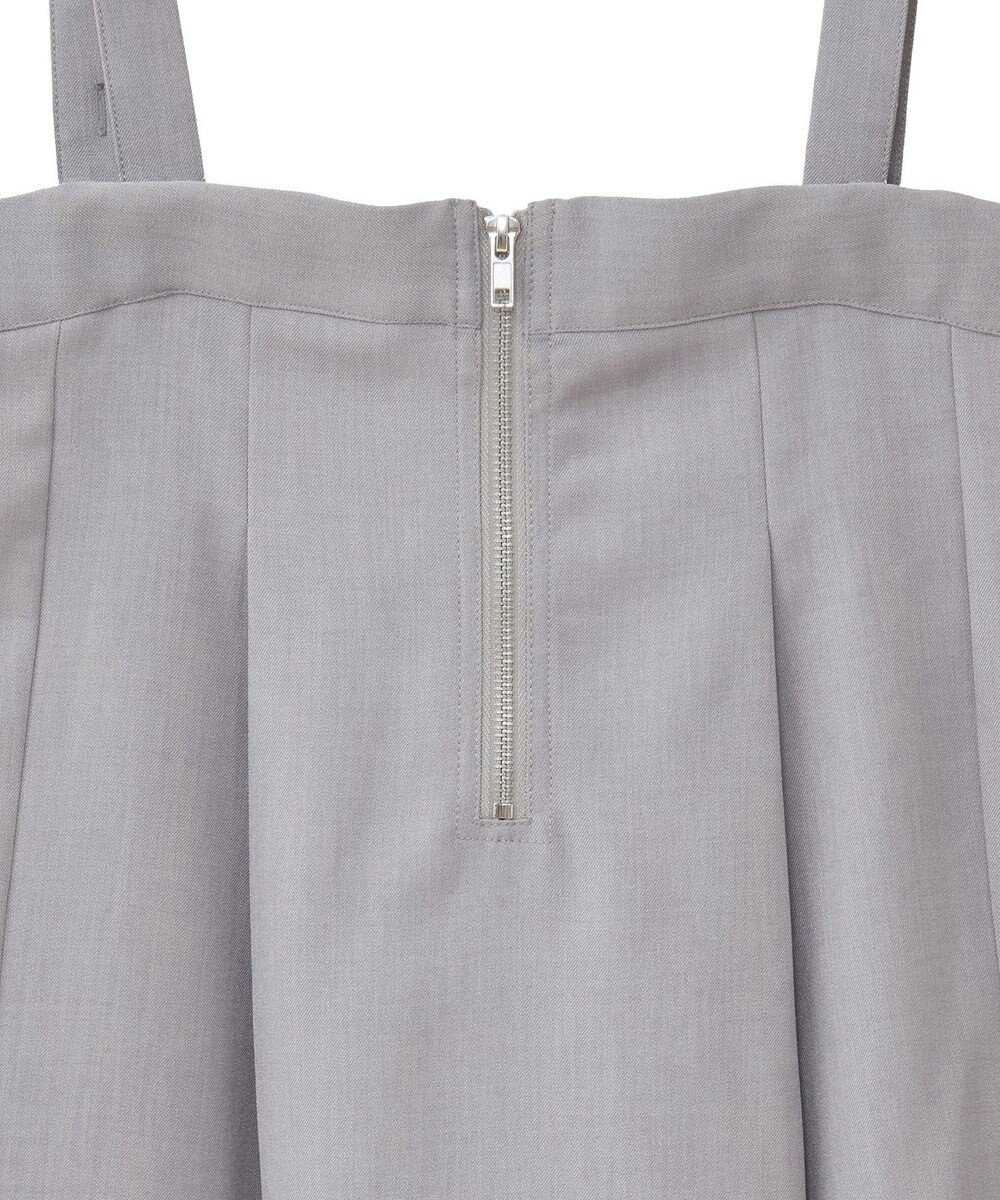 Green Parks マルチＷＡＹフロントｚｉｐサロペットスカート 