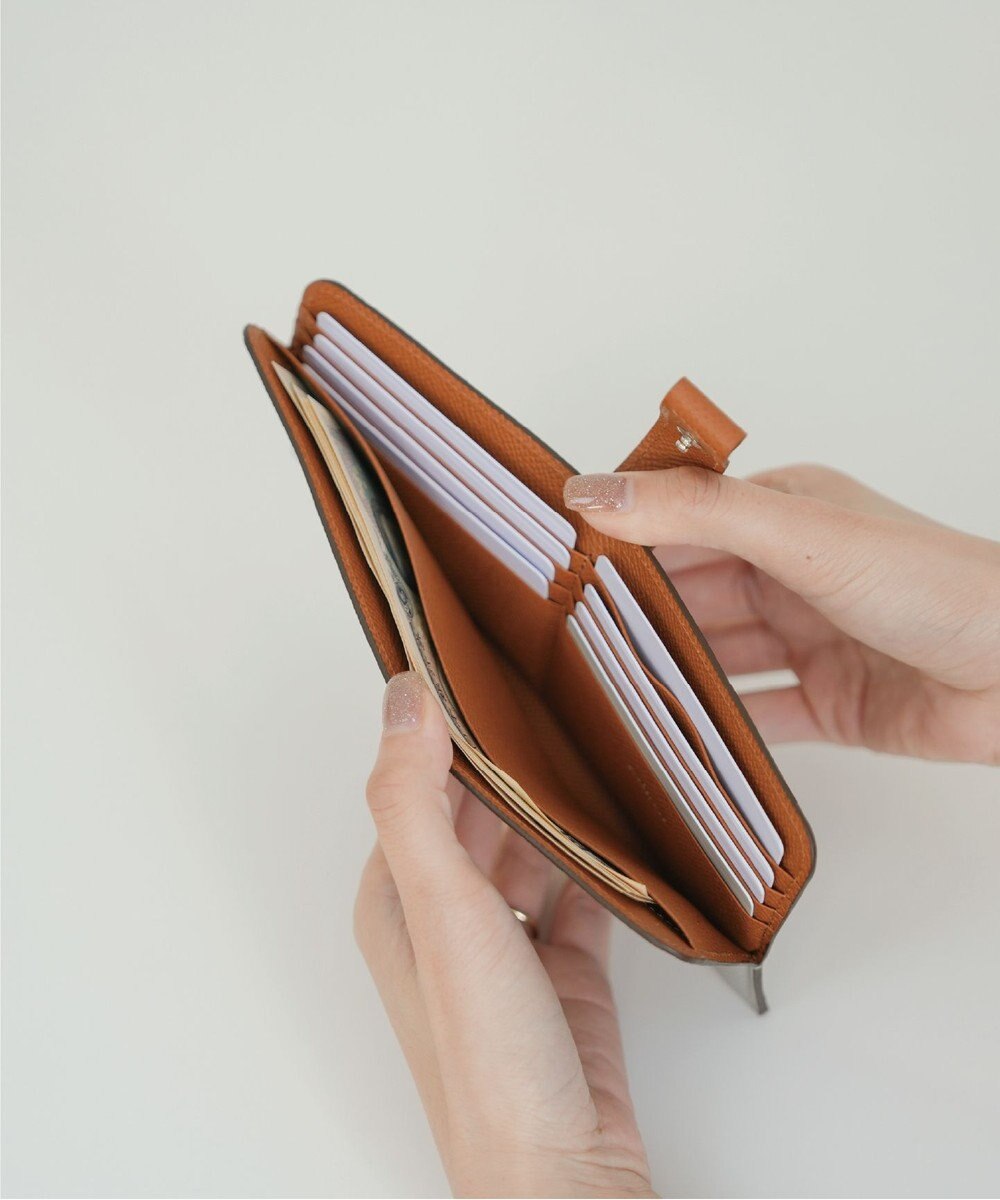 Atelier nuu 日本製 本革 バイカラーnoble スマートロングウォレット 