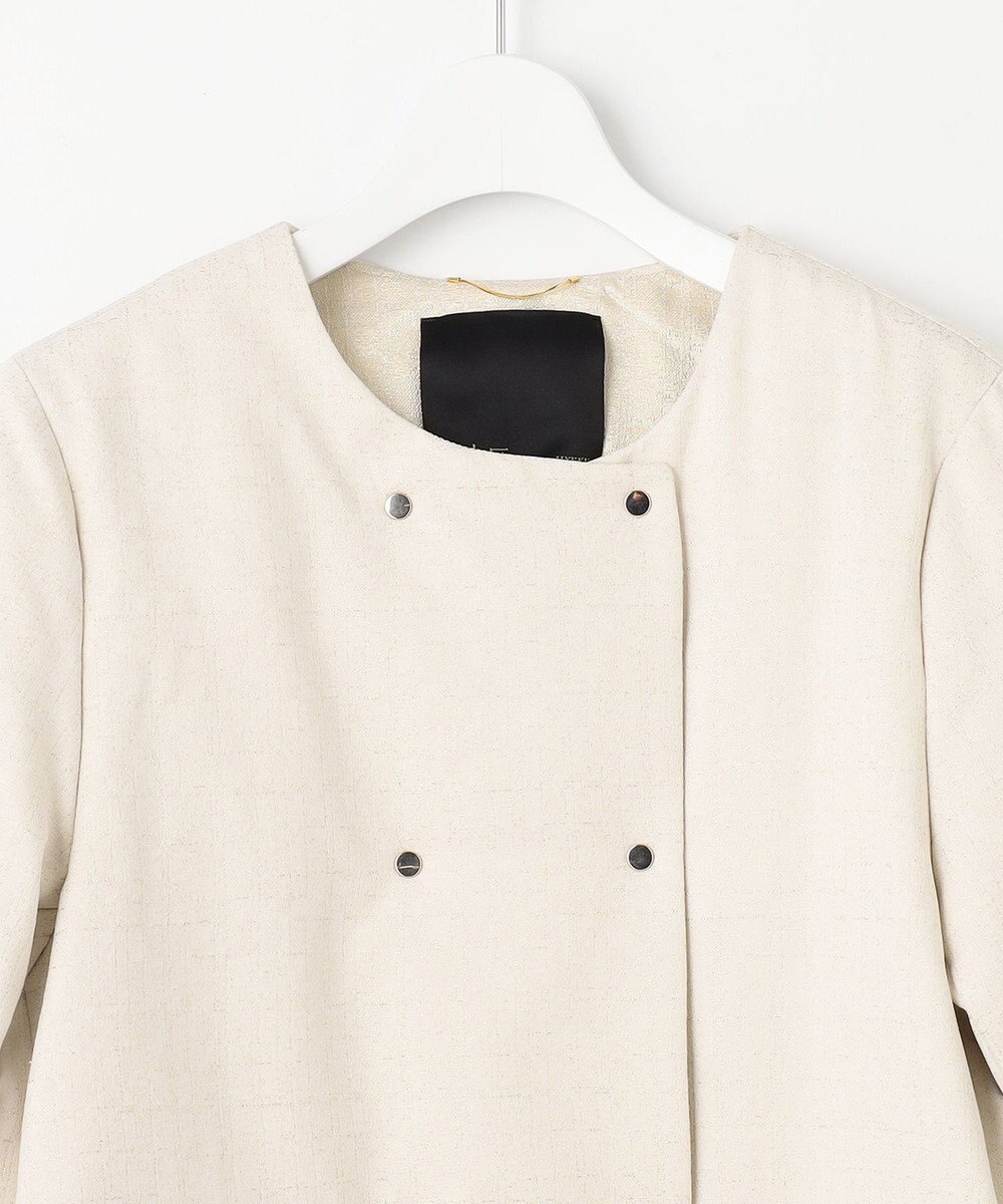 自由区 【カタログ掲載・Premium Collection】シャイニージャガード ダウンコート 