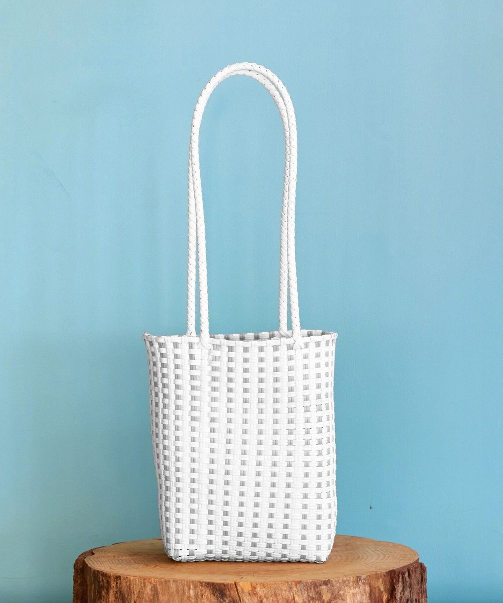 Tiaclasse メルカドウーヴンバッグ 