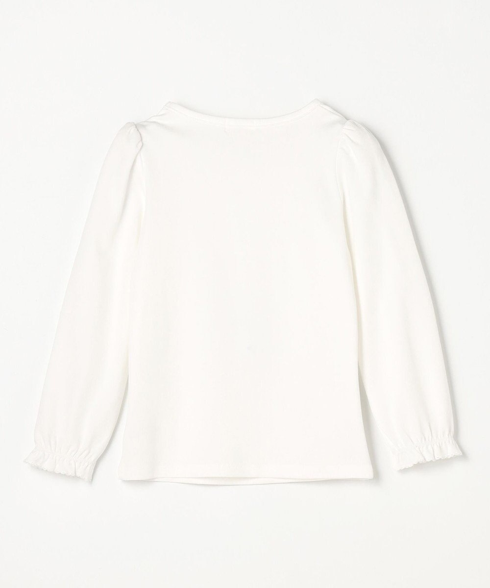 ANY KIDS 襟なしカットソーブラウス 