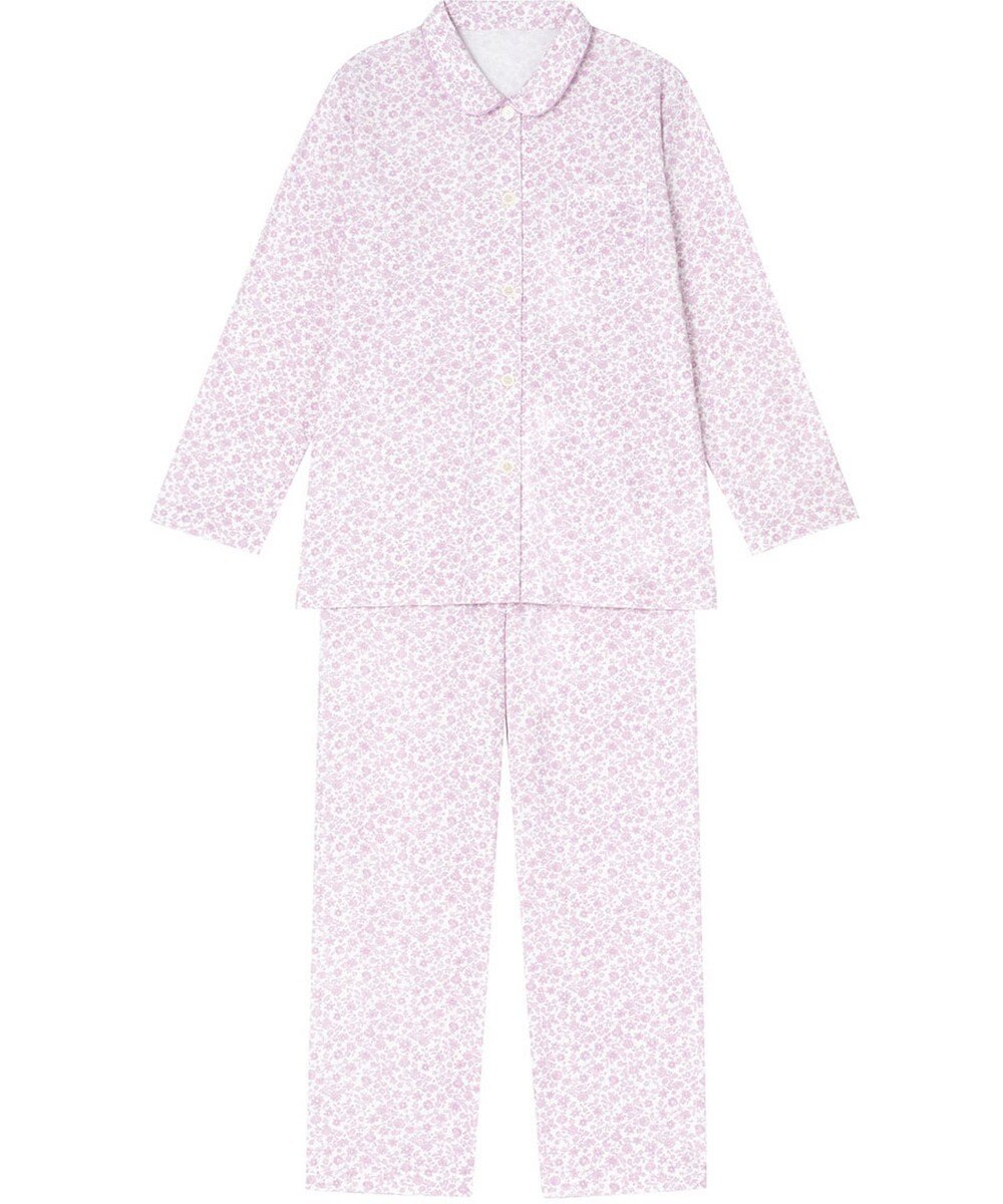 Wing 【パジャマ】 長袖・長ズボン 綿100％（表側・肌側） パイル素材（肌側） EP8093 ウイング／ワコール 