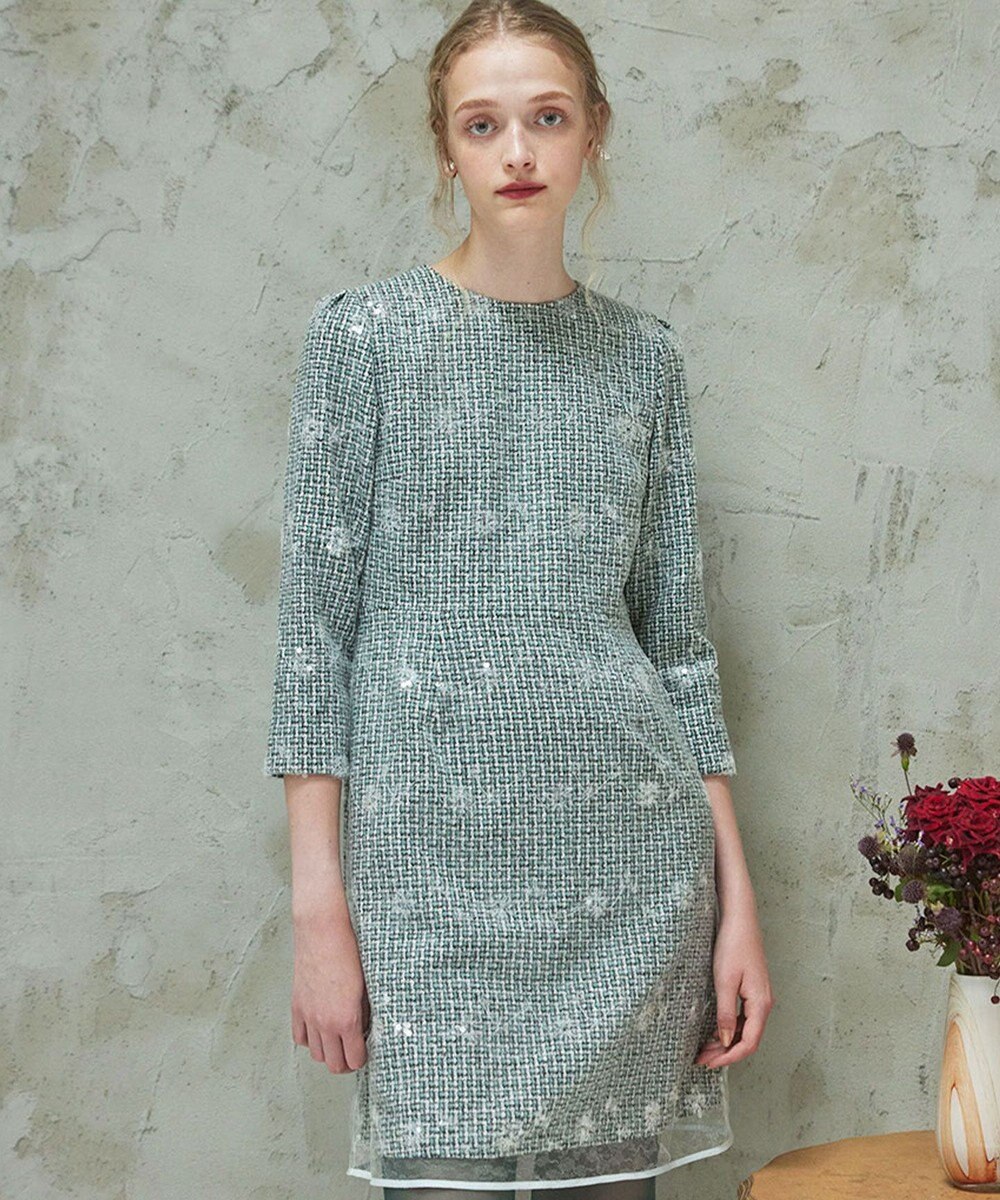 TOCCA SPANGLE OF FLOWER ドレス 