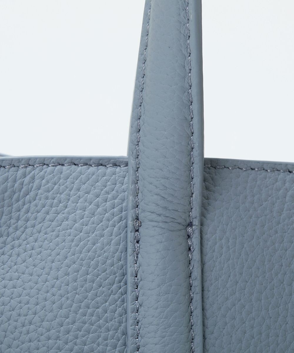 TOPKAPI 【Breath TOPKAPI】DUAL デュアル シュリンクレザー バイカラー トートバッグ チャーム付き 