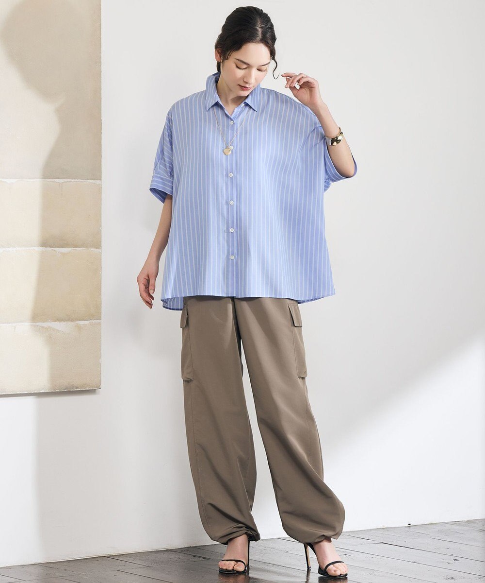 自由区 【SHIHOさん着用】ハイカウントカーゴ パンツ 