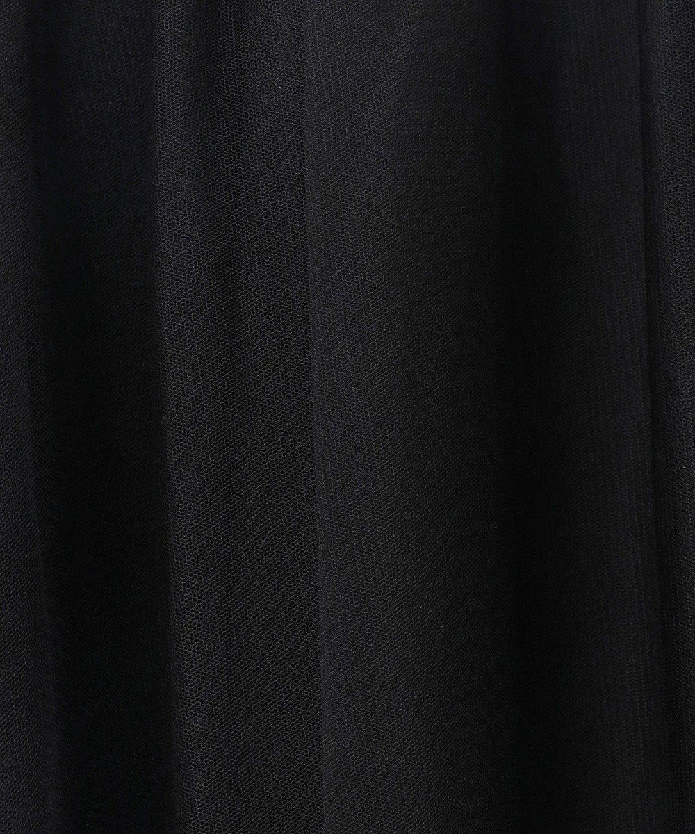 GRACE CONTINENTAL チュールドレープドレス 