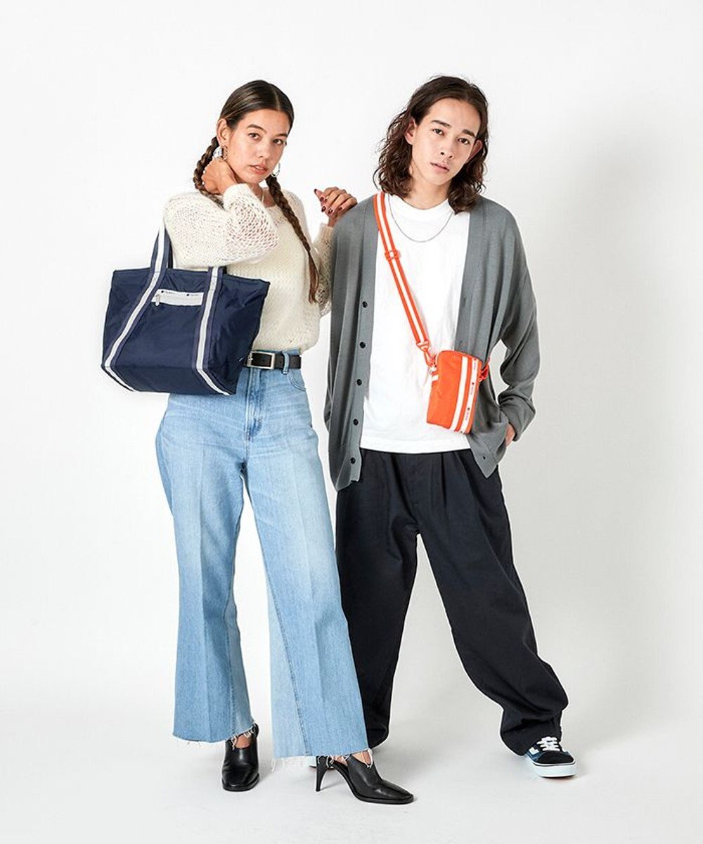 LeSportsac SM E/W EVERYDAY TOTE/スペクテイターディープブルー 