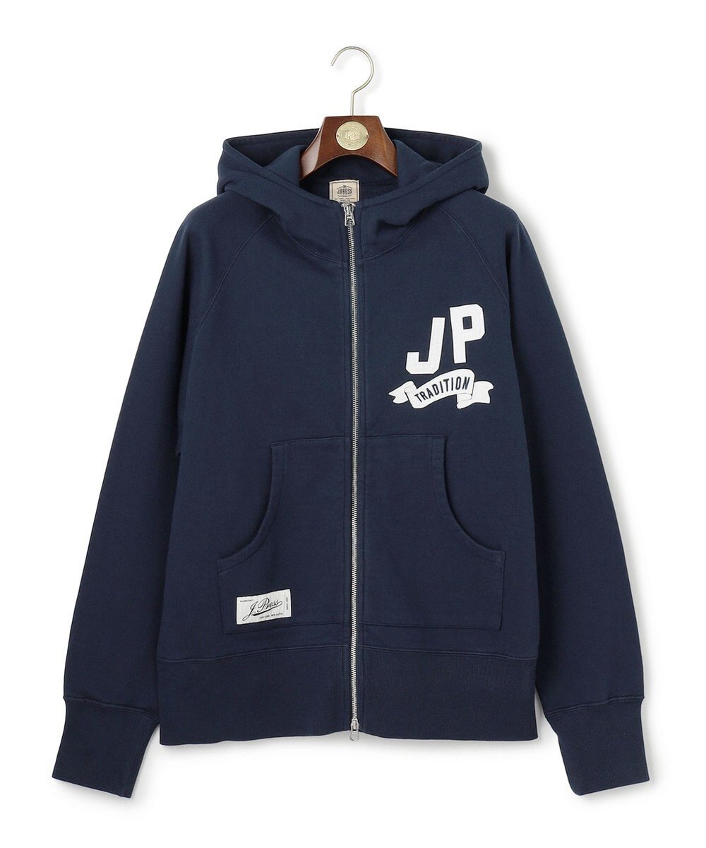 J.PRESS MEN 【NYUZELESS】ヘビーウェイト ジップアップ フーディ 