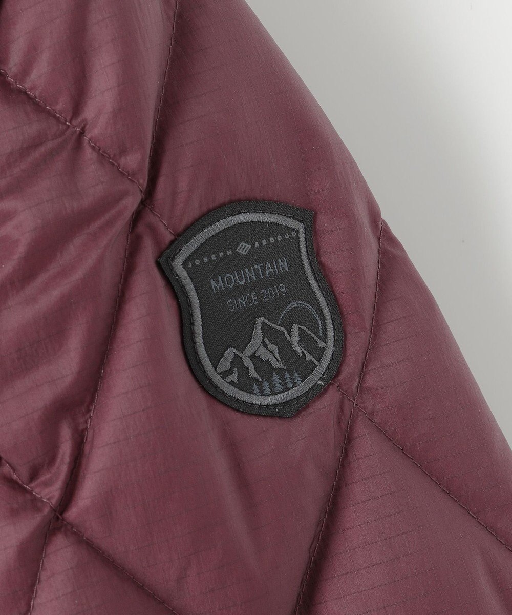 JOSEPH ABBOUD MOUNTAIN 【軽量/撥水】 フーデットキルティング ダウンブルゾン 