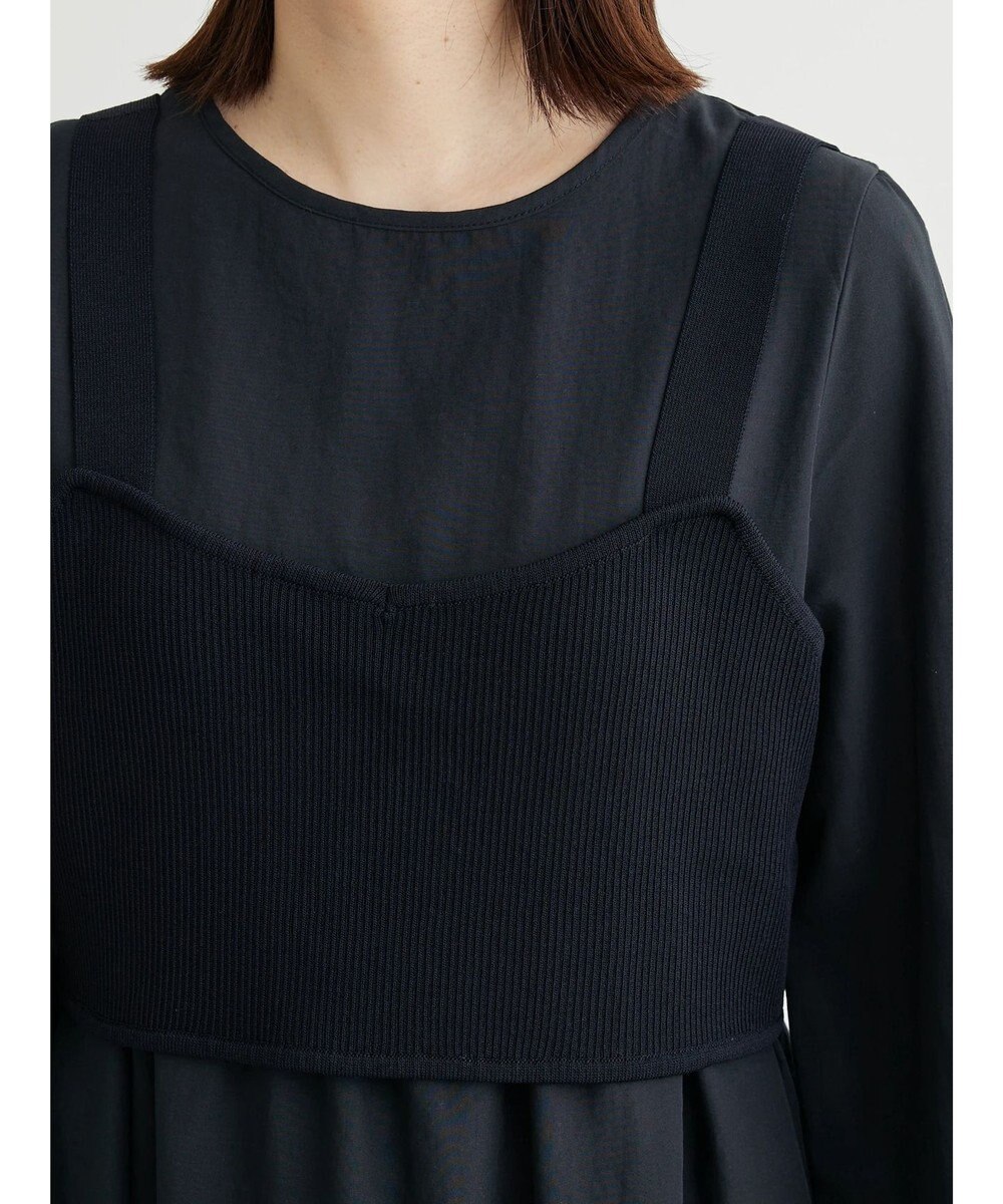 Green Parks Ｂ．ＳＥＴ２点ニットジレ＋ワンピース 