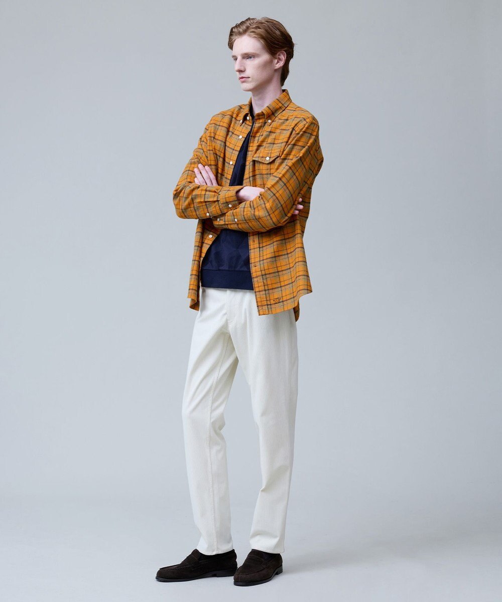 J.PRESS MEN 【ストレッチ】トリコットコーデュロイ5ポケット パンツ 