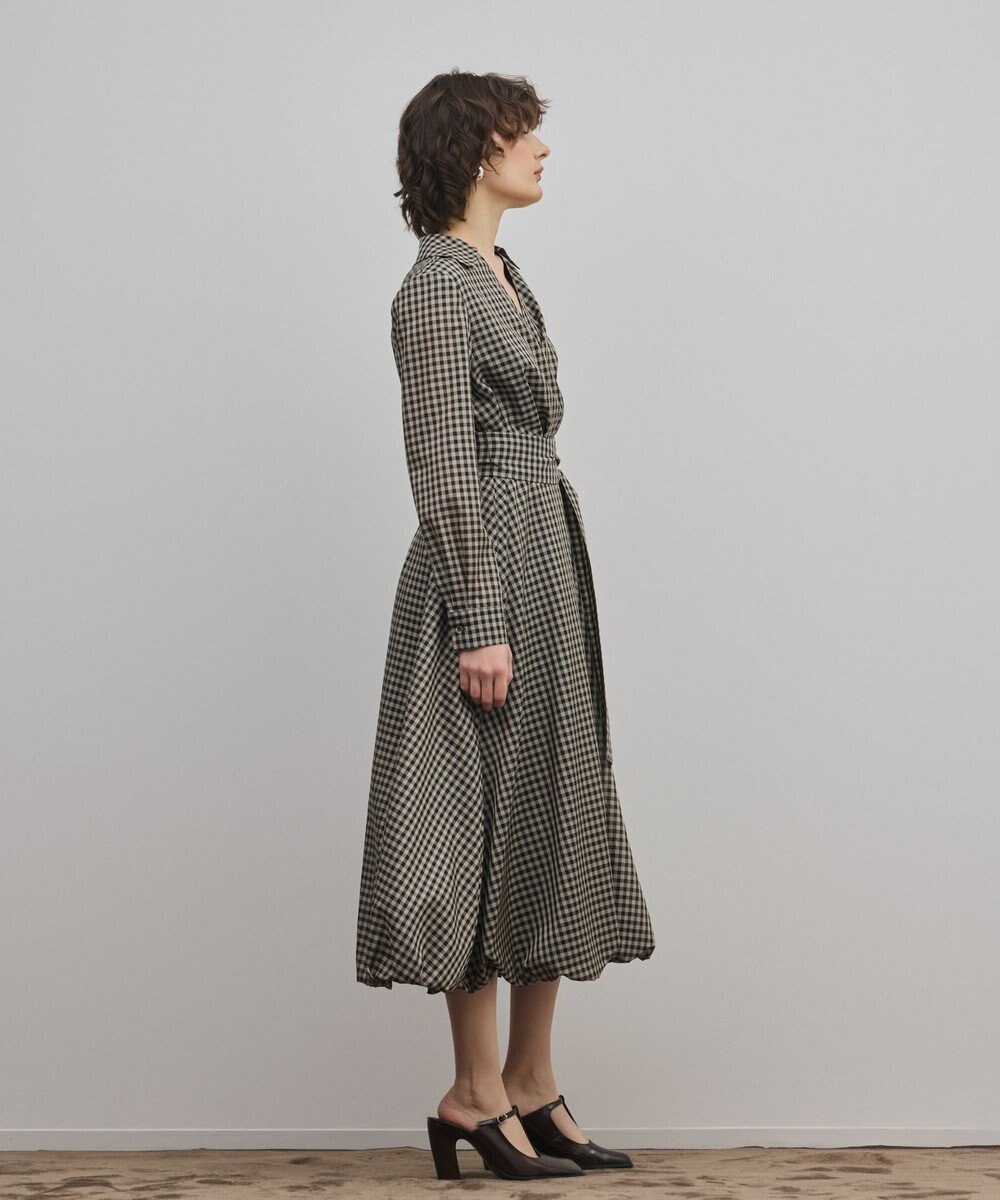 GRACE CONTINENTAL カシュクールバルーンワンピース 