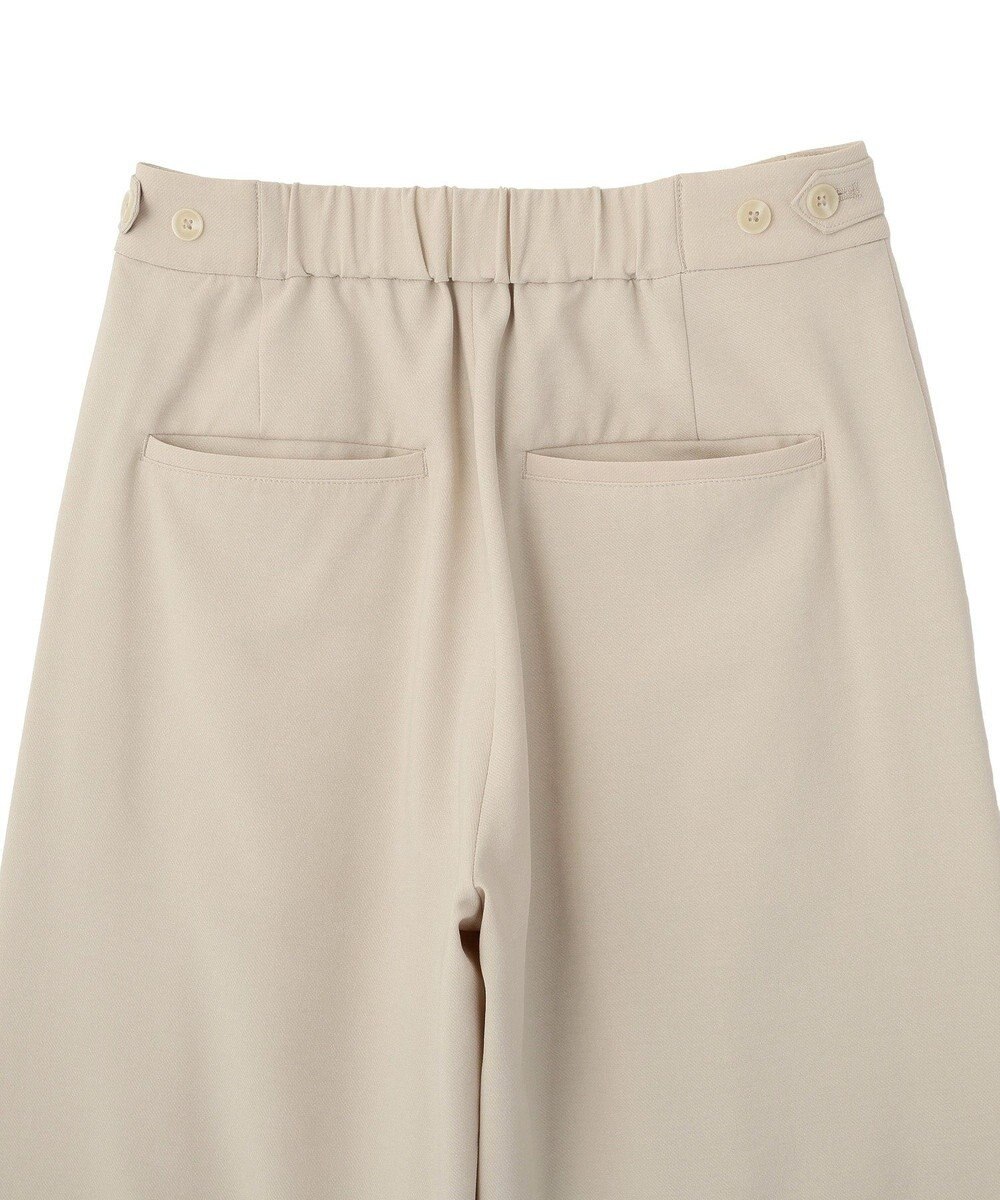Green Parks イージーケアキュロットパンツ 