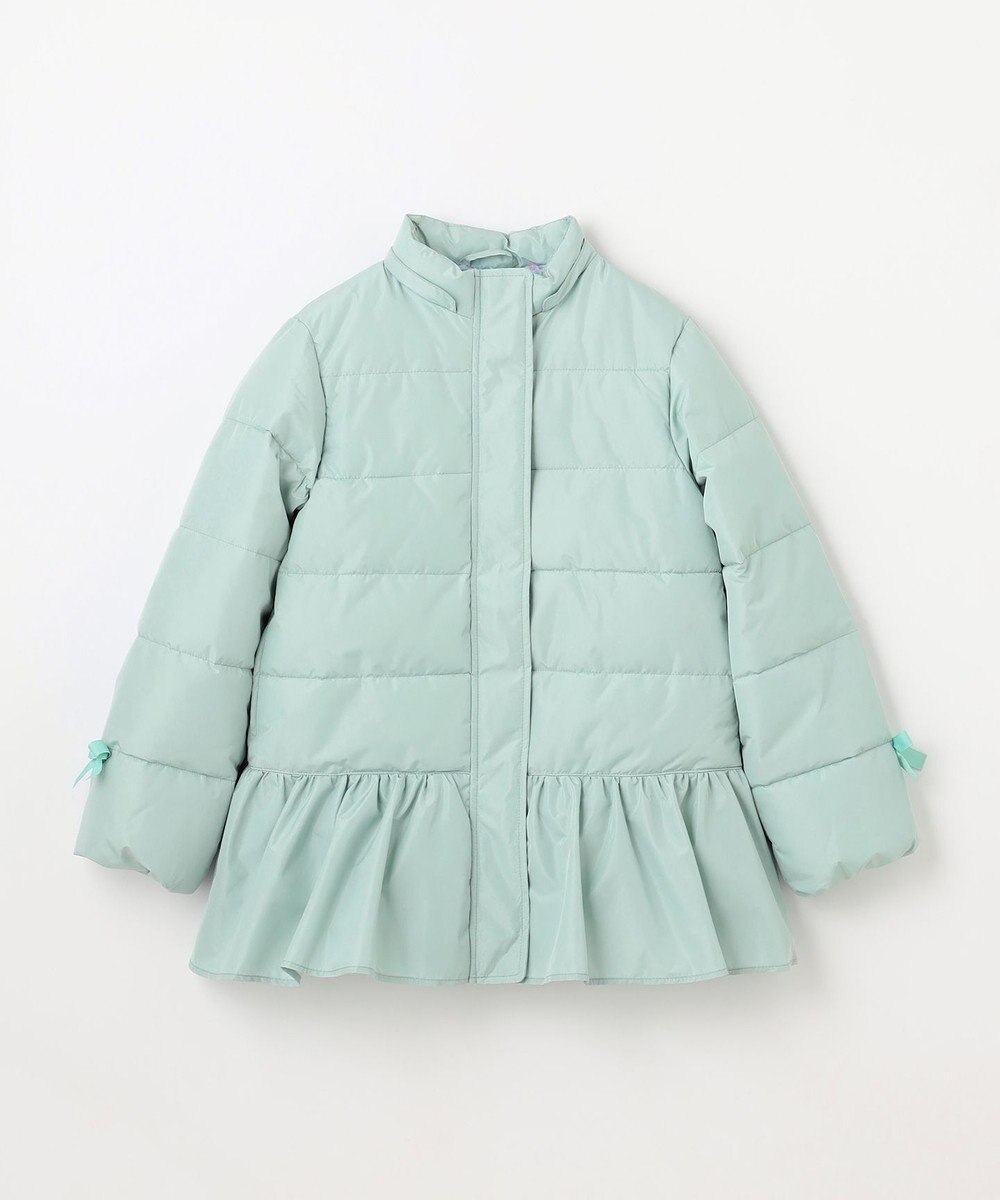 ANY KIDS 【洗濯機OK】中綿リボンコート 