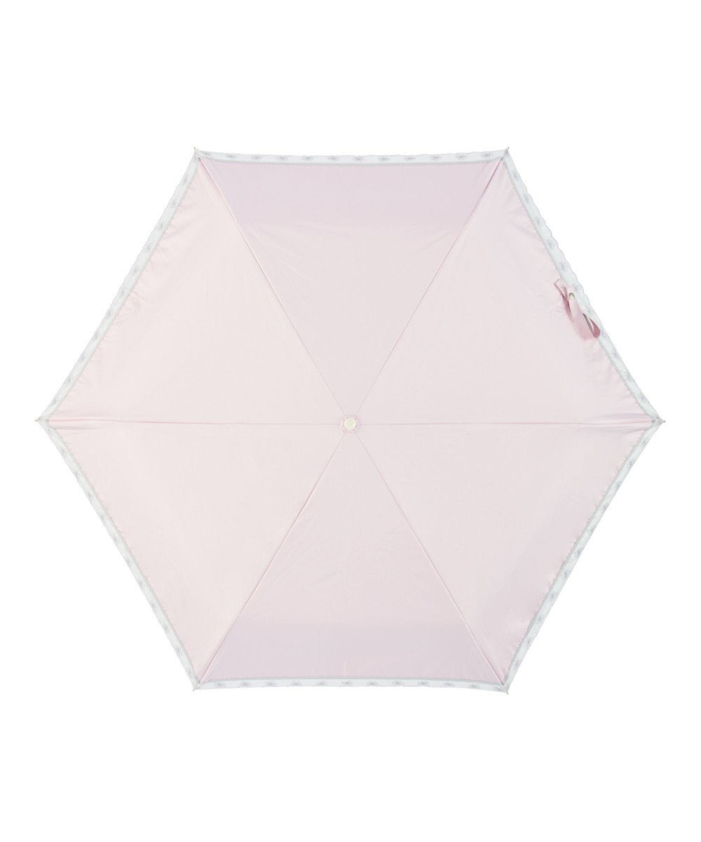 MOONBAT estaa 晴雨兼用 折りたたみ傘 オーガンジーマーガレット 日傘 遮光 遮熱 UV 