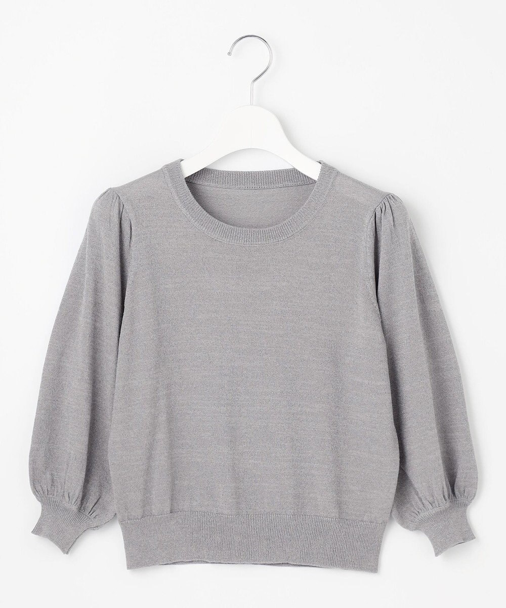 Feroux 【洗える】ラメ プルオーバーニット 