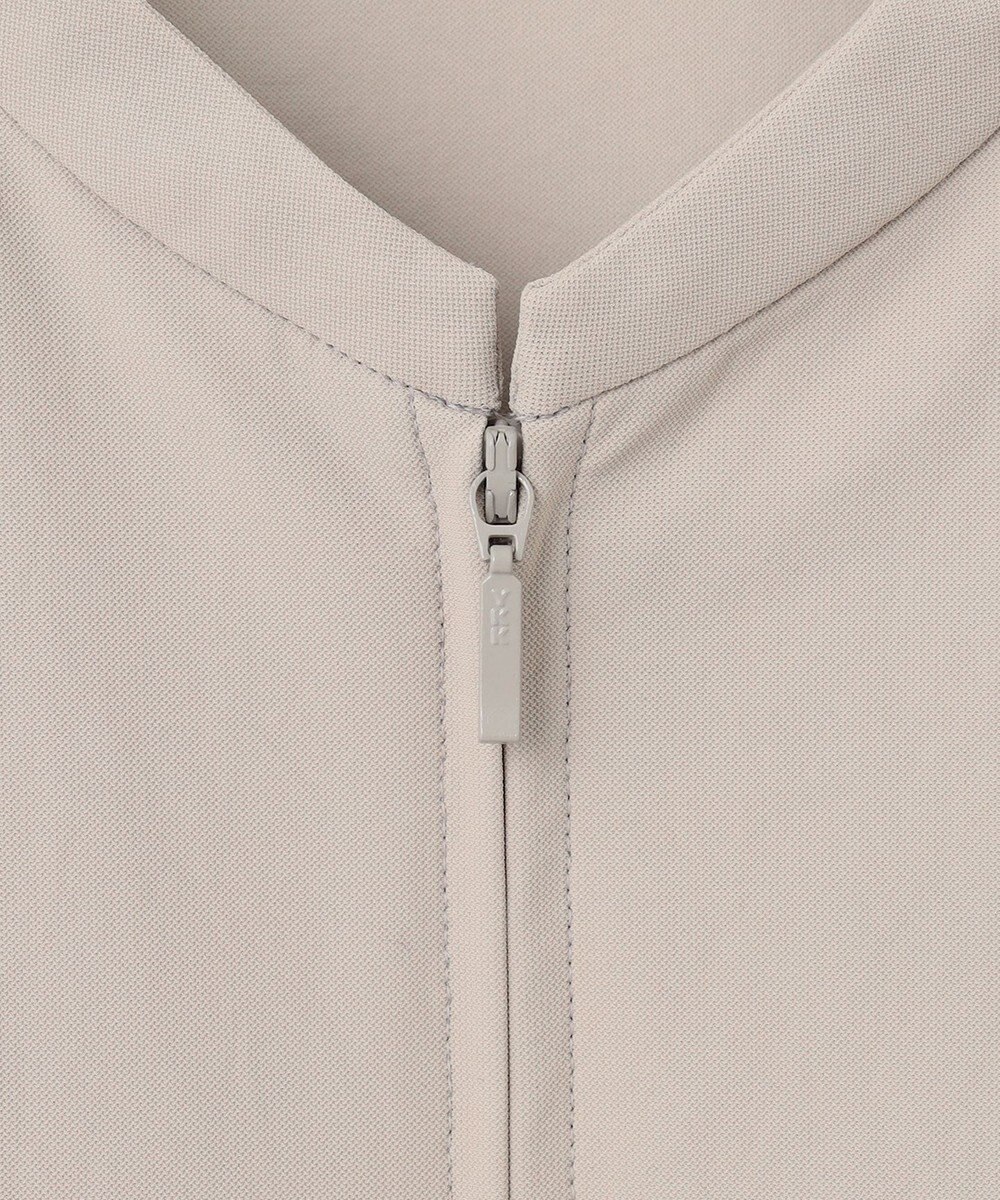 ICB 【洗える・UVカット】アトラストリコット ジップアップブルゾン 