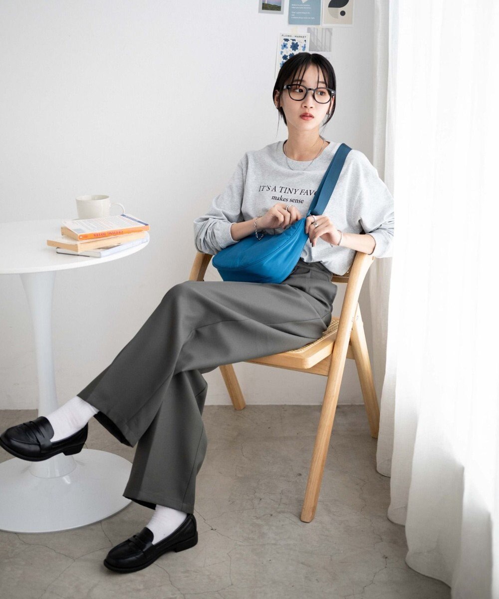 WEGO カラーハーフムーンショルダー 