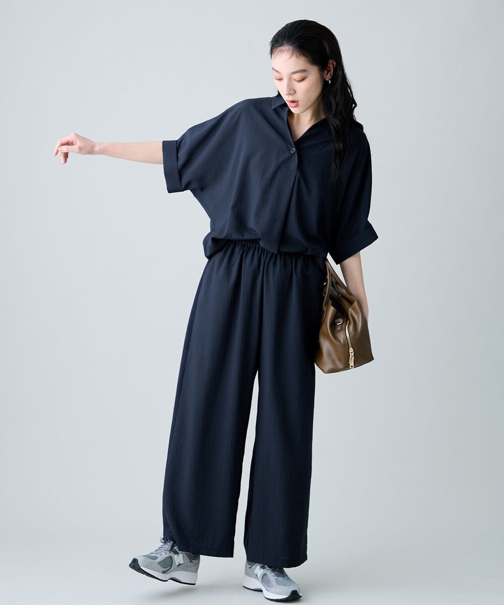 ANY 楽映えストレートパンツ 