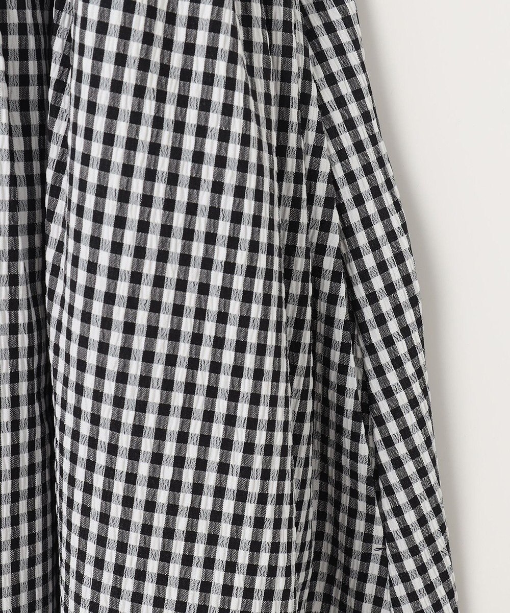 ANY 【洗濯機可能】ギンガムギャザーワンピース 