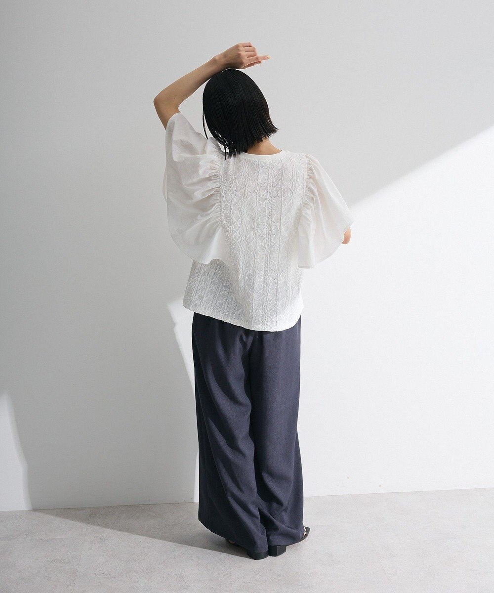 Green Parks ・ＳＵＧＡＲ　ＳＰＯＯＮ　ラッフルスリーブＴＥＥ 