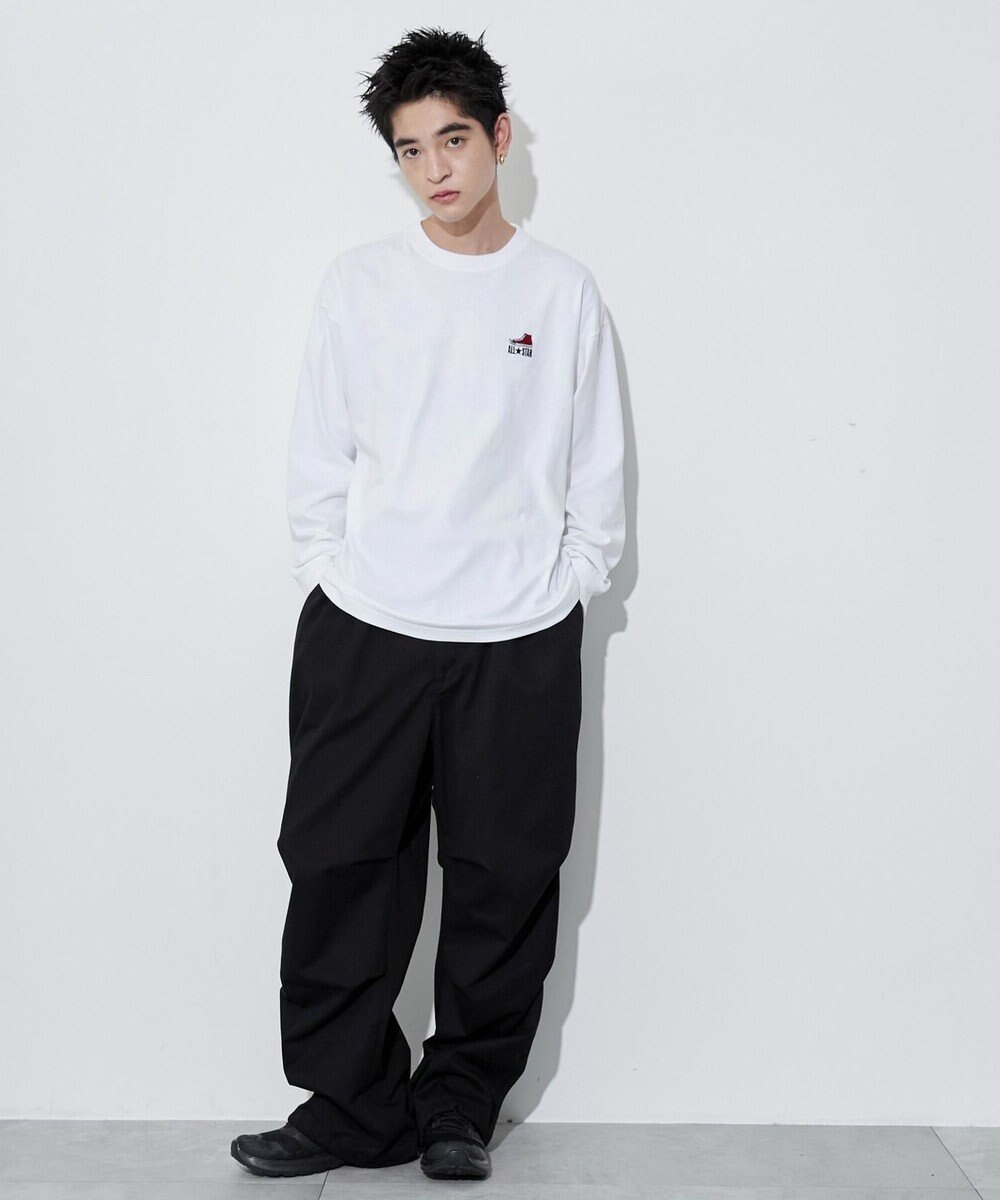 WEGO 【ユニセックス着用ITEM】CONVERSEワンポイントT（LS） 