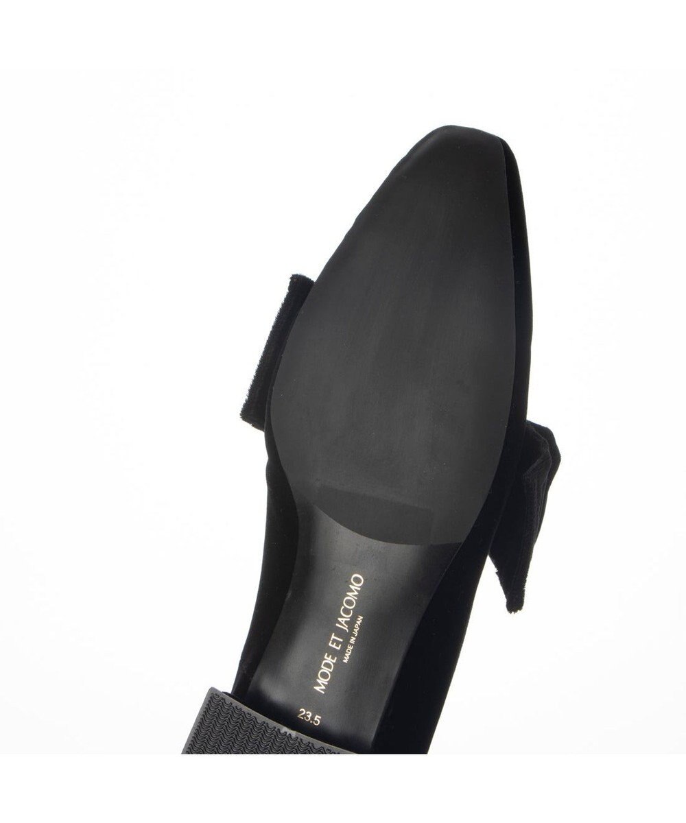 MODE ET JACOMO <MODE ET JACOMO>ベルベットリボンローファー 