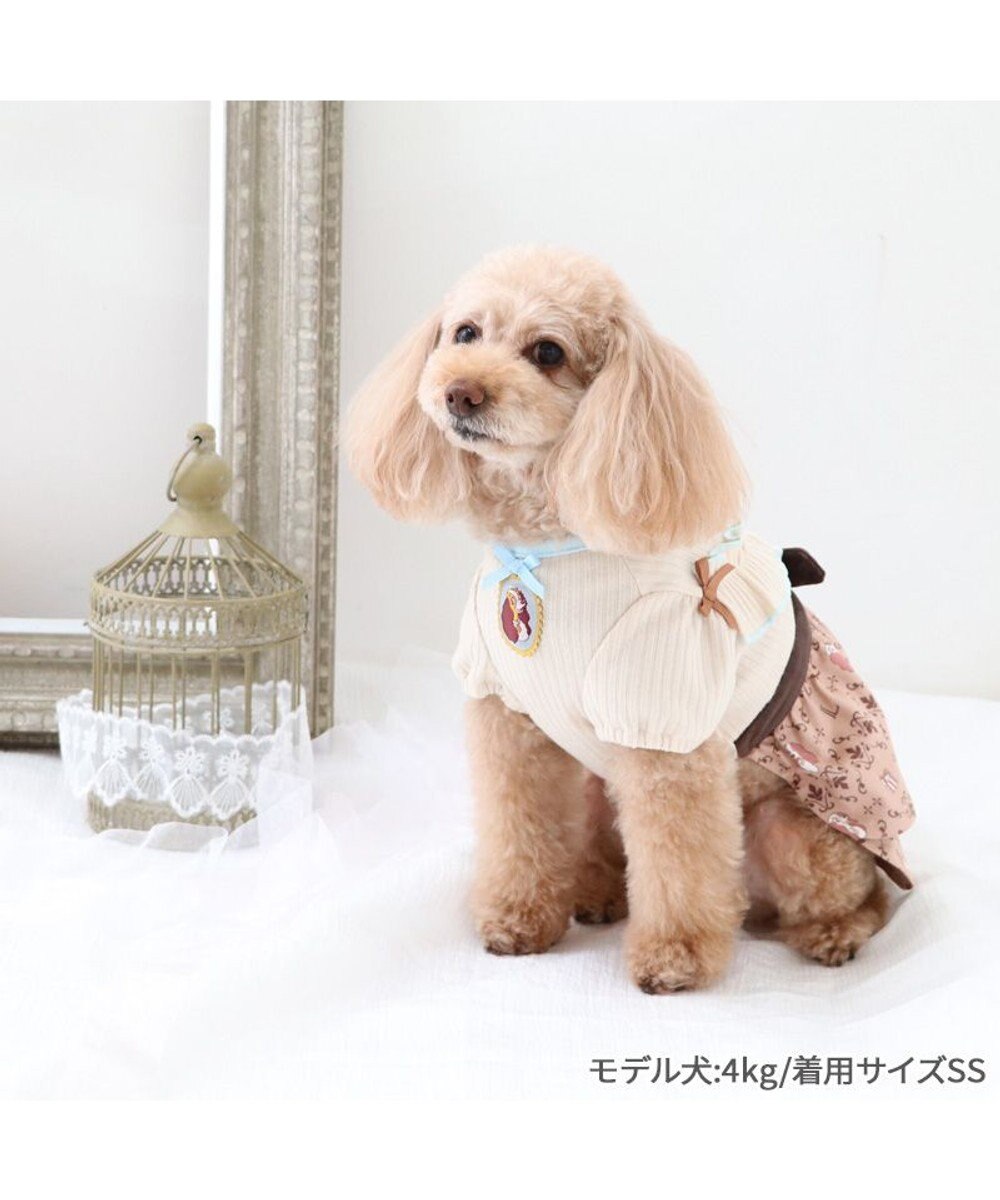 PET PARADISE ディズニー わんわん物語 レディ ワンピース 《モノグラム柄》 小型犬 