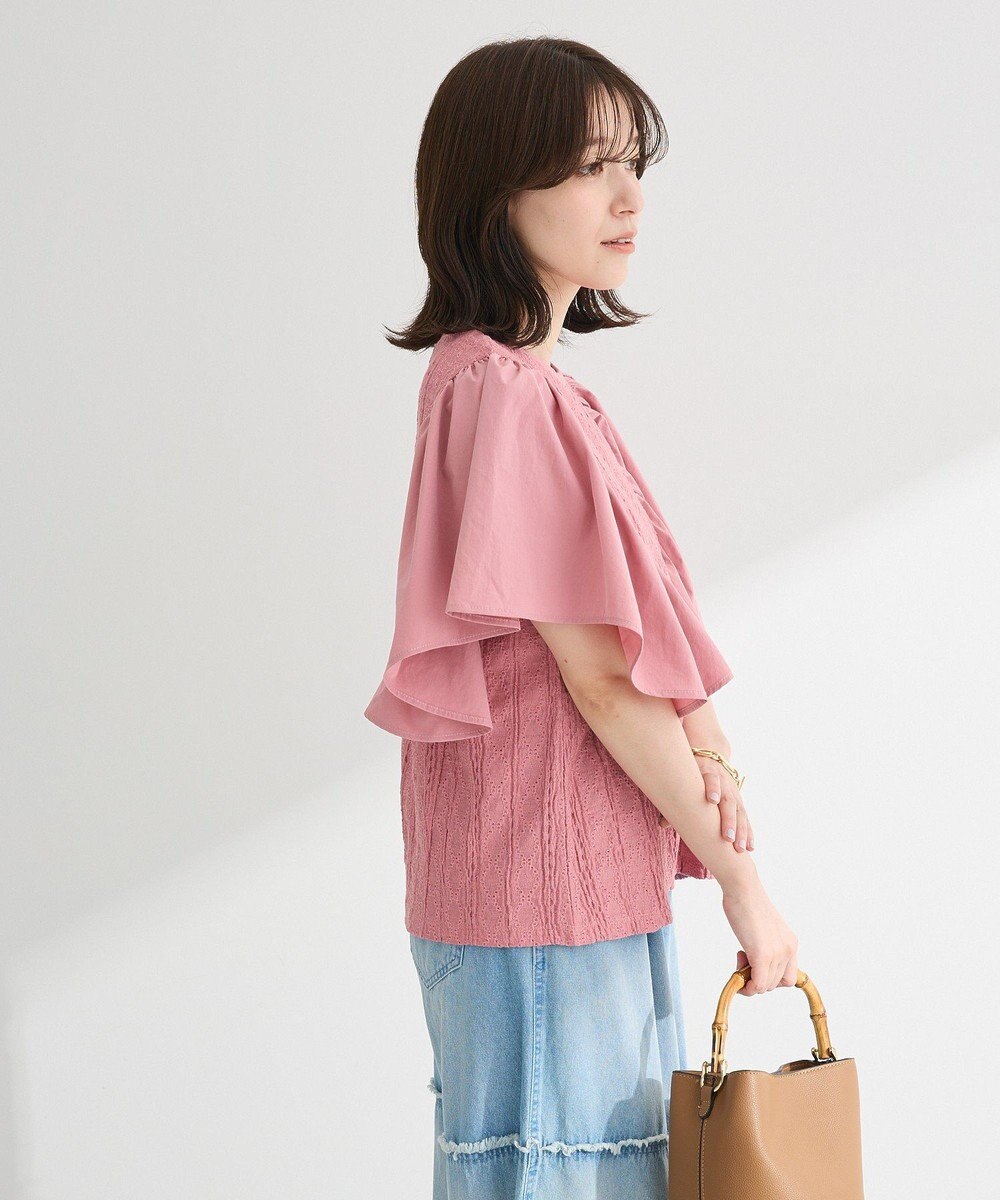 Green Parks ・ＳＵＧＡＲ　ＳＰＯＯＮ　ラッフルスリーブＴＥＥ 