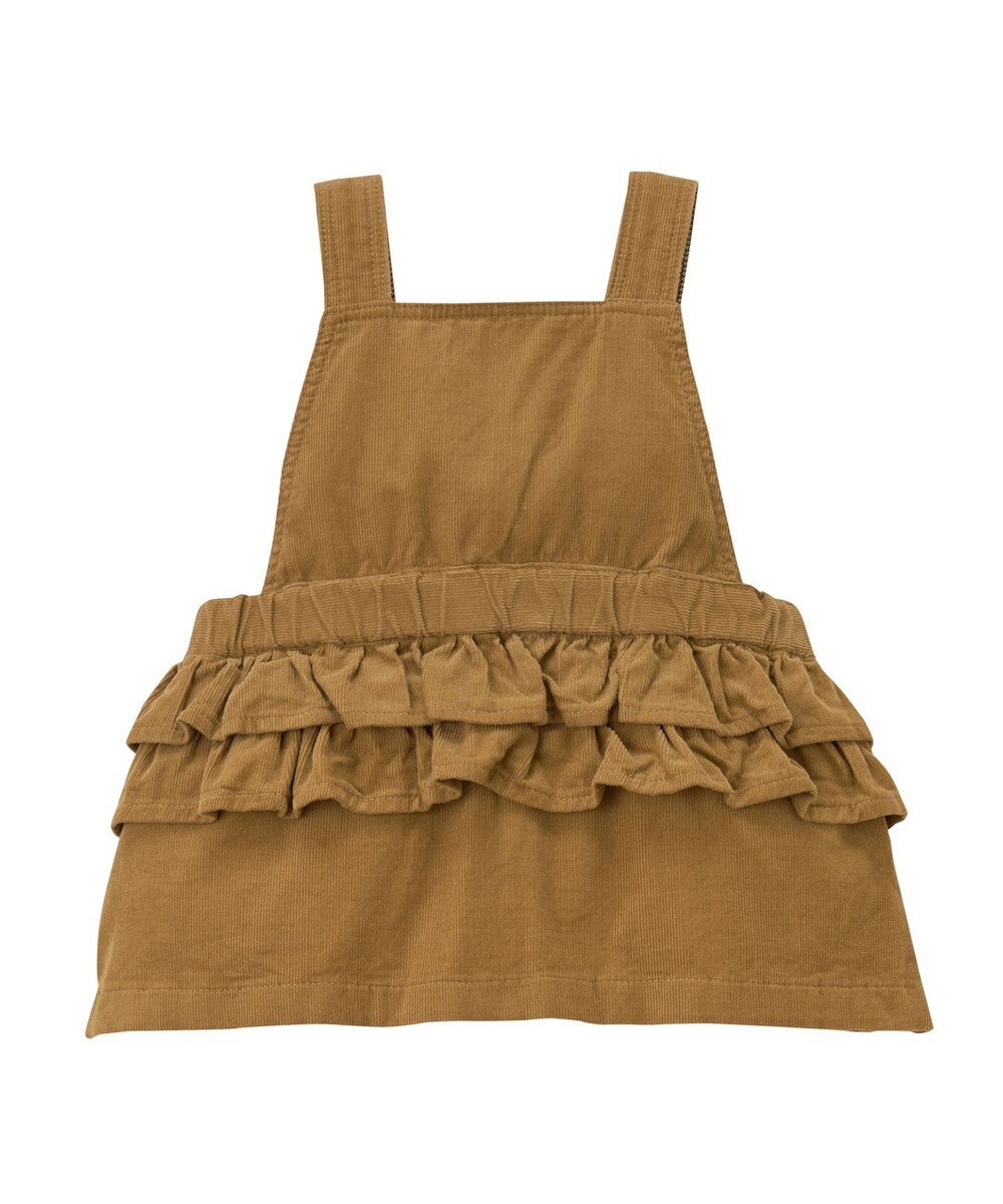 MIKI HOUSE HOT BISCUITS コーデュロイジャンパースカート＆Tシャツギフトセット【BOX付き】 