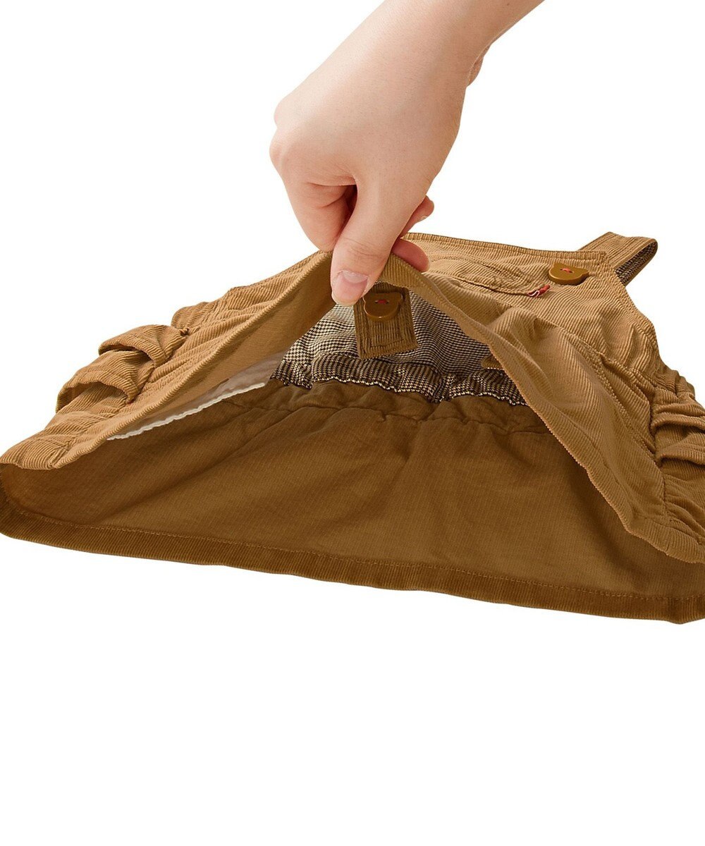 MIKI HOUSE HOT BISCUITS コーデュロイジャンパースカート＆Tシャツギフトセット【BOX付き】 