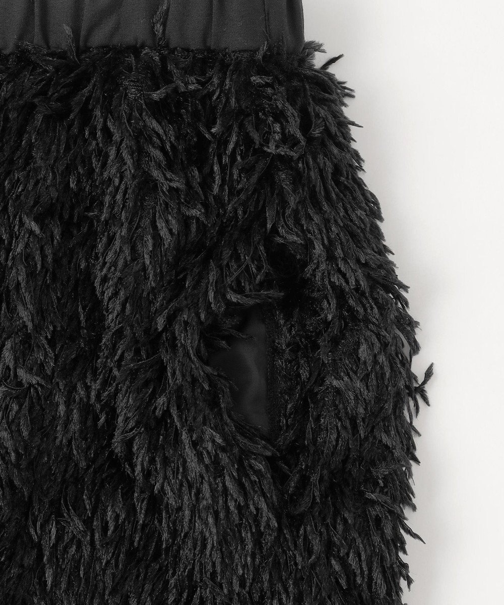 NAVE 【Nave・洗える】フェザーフリンジ イージーパンツ 