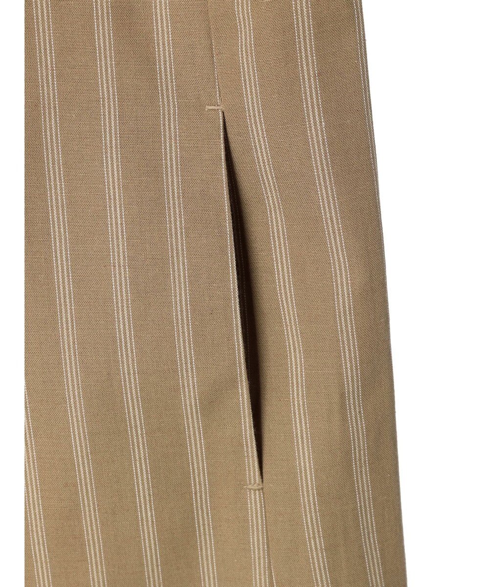 Green Parks 綿麻混シングルミディ丈ベスト 