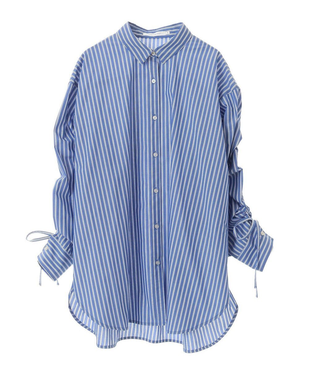 AMERICAN HOLIC 【WEB限定】イージーケアバックギャザーリボンシャツ 