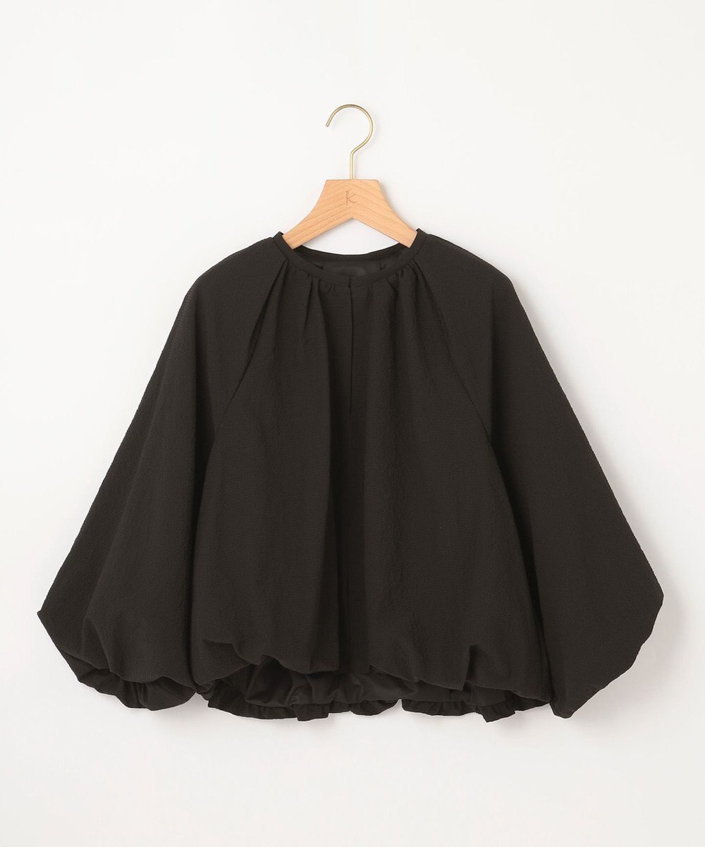 組曲 【洗える】サッカーストレッチ ブルゾン 