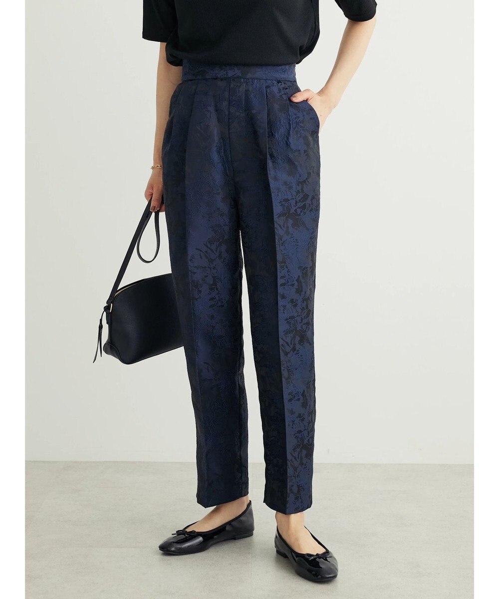 Green Parks Ｂ．ジャガードタックパンツ 