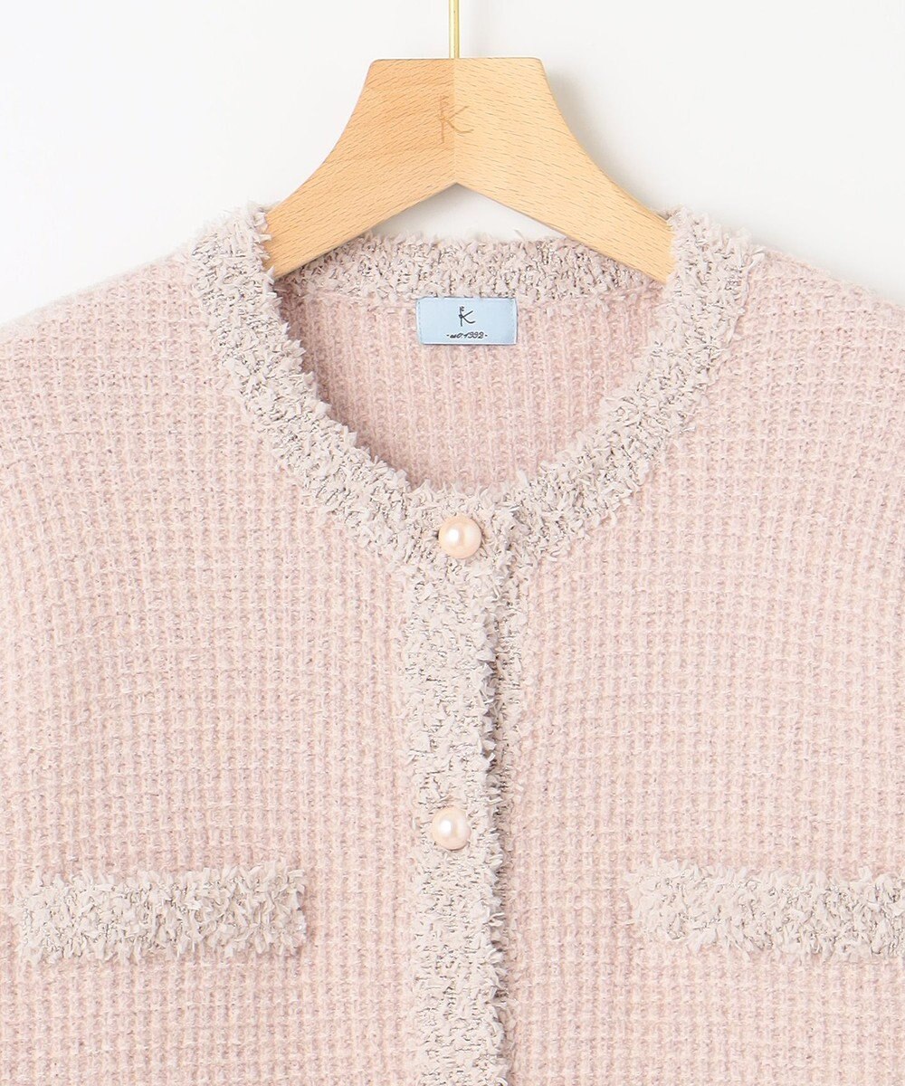 組曲 ツイードニット ジャケット 