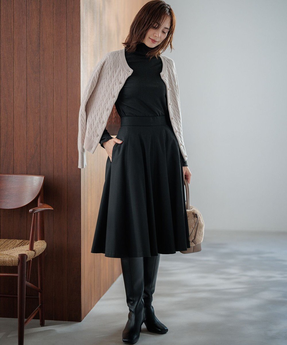 組曲 S ラメシアーリブタートル カットソー 