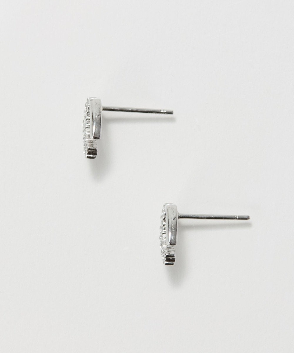 Phoebe 〈金属アレルギー対応〉グロッシーミニホースシューピアス　シルバー　ステンレス/馬蹄/蹄鉄/ラッキーモチーフ/ギフト/プレゼント 