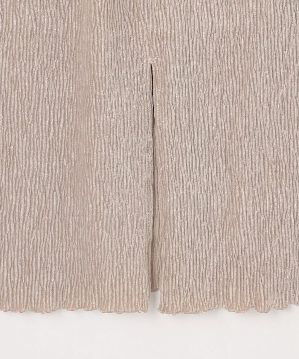 ANY L 【ウエストゴム】シュリンクベロアスカート 