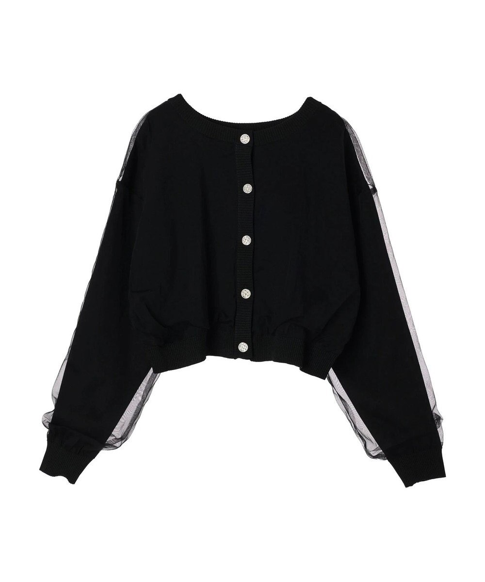 Green Parks ・ＥＬＥＮＣＡＲＥ　ＤＵＥ　２ｗａｙチュールレイヤーカーデ 