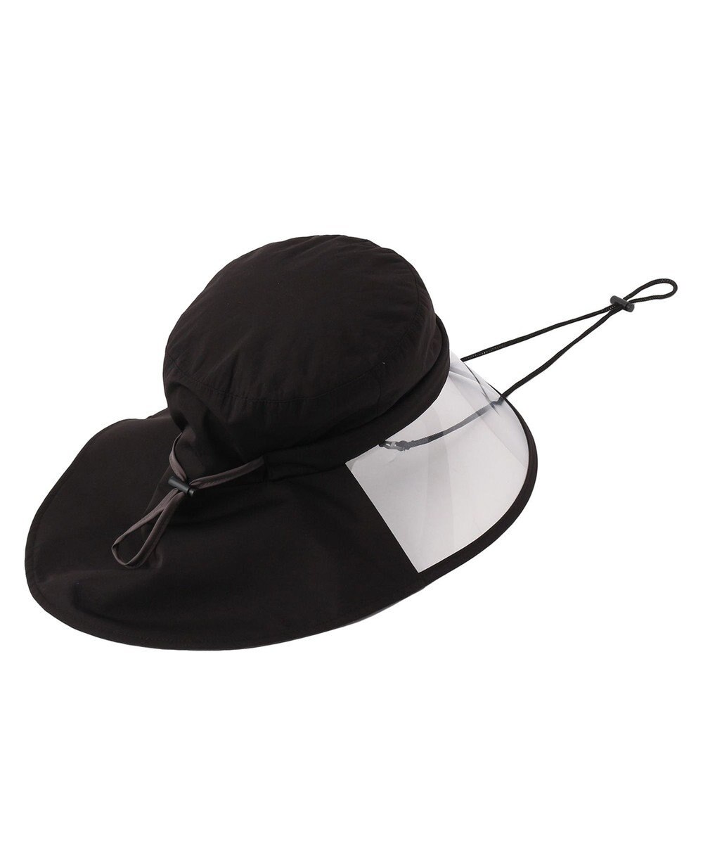 MOONBAT 【WEB限定】撥水サイクルハット 透明広つば/レインハット 