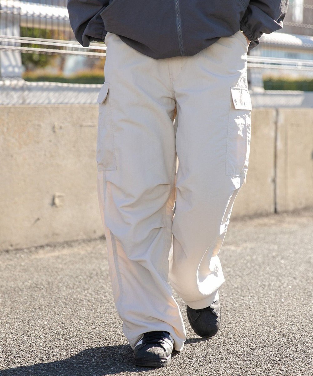 WEGO ナイロンカーゴパンツ 