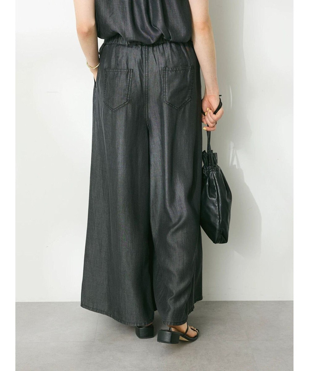 CRAFT STANDARD BOUTIQUE やわらかデニムタックワイドフレアパンツ 