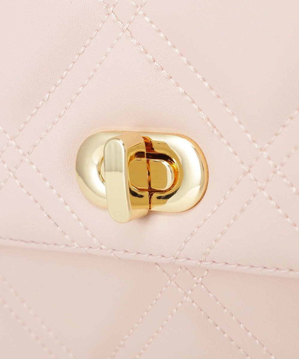 Maison de FLEUR キルティングフラップバッグ 