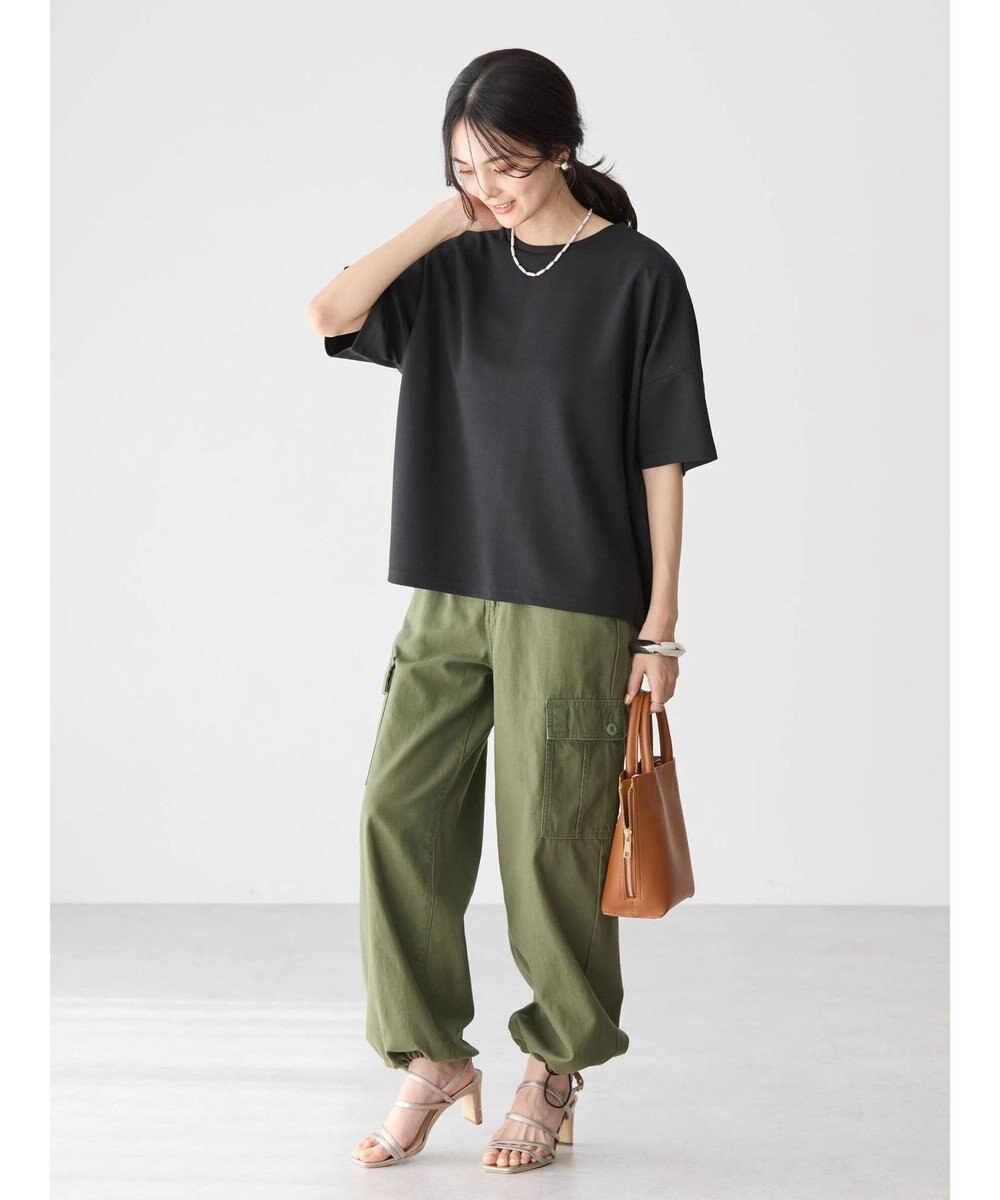 AMERICAN HOLIC 接触冷感バックフレアポンチプルオーバー 