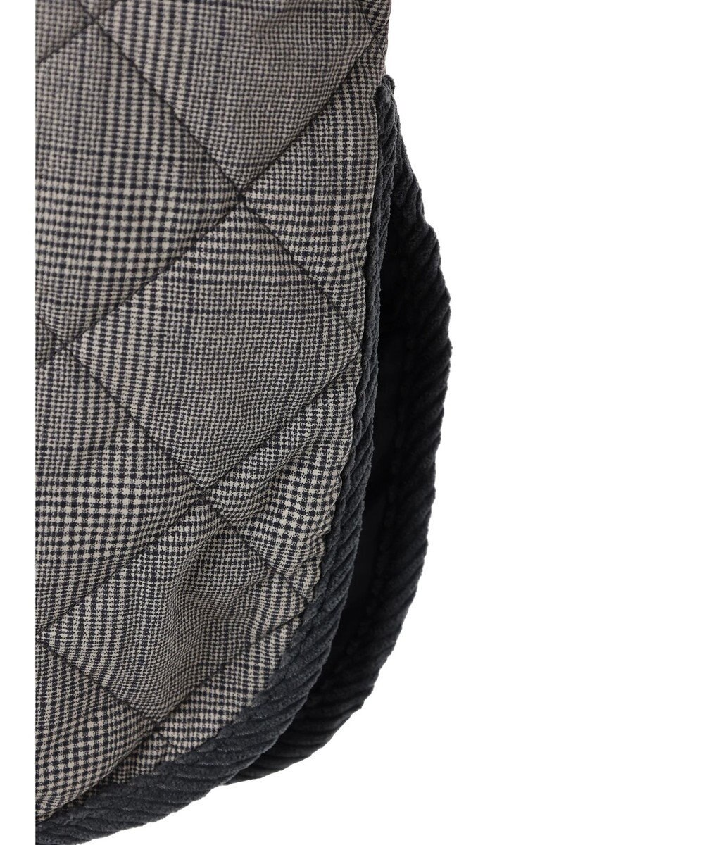 Green Parks キルティングノーカラーブルゾン 